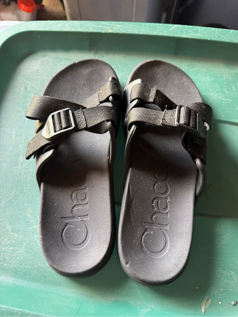 Chacos Black Z/Cloud Slide Sandals